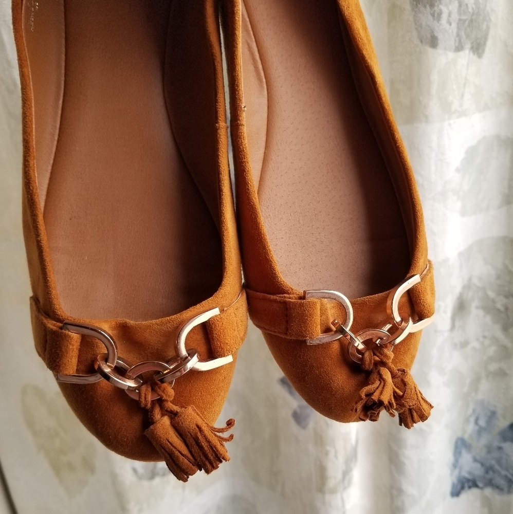 Aldo tan flats